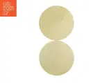 Rundt sidebord med to hylder - 2