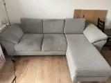 Hjort knudsen sofa med chaiselong