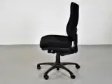 Rbm model 800 kontorstol med høj ryg og nyt sort polster - 2