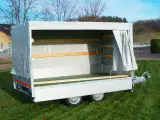 Høj presenning m. gardinsider til Eduard 3520 trailer - 2