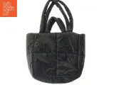 Sort quiltet skuldertaske (str. 42x46 cm) - 3