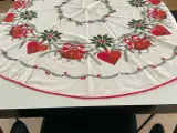 Juledug - rund - spisebordsdug