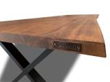 Udendørs plankebord eg 3 planker 300 x 100 cm - 3