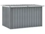 Opbevaringskasse til haven 149x99x93 cm grå
