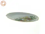 Håndmalet Pynte Platte med Blomstermotiv til ophæng fra Krautheim (str. 31 cm) - 3