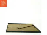 Sort billedramme med tekst (str. 29,5 x. 21 cm) - 3