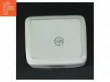 Porcelænsdåse med låg fra Lyngby (str. 12x10 cm) - 4