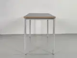 Konferencebord med grå plade med træ kant. - 3