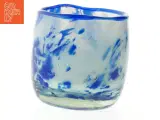 Mundblæst vase/skål fra glaspusteren i Skagen (str. 11 x 10 cm) - 3