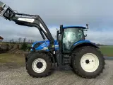 New Holland T7.165 Med ÅLØ Q65 frontlæsser, frontlift og hitch krog - 2