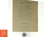 Aldous Huxley. Udvikling og stilling i samtiden af Bent Nordhjem (bog) - 3