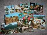 22 Postkort fra 80-erne Frankrig  Brugt