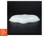 Fire King Hvid Opaline mælkeglas ovnfast fad med guldkant fra Fire King (str. 28 x 20 cm) - 2