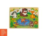 Træ puslespil med dyremotiver fra Kids Wood (str. 28 x 20 cm) - 2