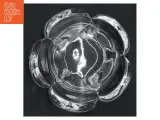 Glasblomst lysestage fra Royal Copenhagen (str. H 7 cm, ø 9,5 cm) - 3