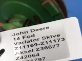 John Deere 1000 14 Fod V-skive og aksel Z11169 - 2