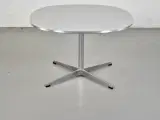 Fritz hansen cafébord i lysegrå med metal kant, lav - 4