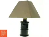 Holmegaard Sort apoteker bordlampe med stofskærm (str. H. 36 cm) - 2