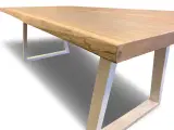 Plankebord eg Hvidolieret 210 x 95-100 cm - 3