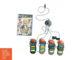 Buzz!: The Hollywood Quiz til PlayStation 2 med buzzer-controllere fra Playstation - 3