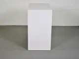 Cube design quadro skab i hvid med to grå skydelåger - 2
