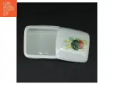 Porcelænsdåse med låg fra Lyngby (str. 12x10 cm) - 3