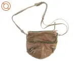 Vintage Skulder taske i distressed Læder fra Massimo Dutti (str. 24 x 23 cm) - 2