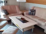 Sofagruppe 2 og 3 personers + lænestol 