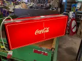Coca cola lysskilt