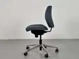 Scan office kontorstol med grå polster og krom fod - 4
