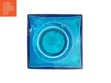 Blå glasflaske (str. 11x4,5 cm) - 3