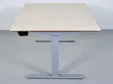 Scan office hæve-/sænkebord med birkelaminat, 140 cm. - 4
