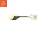 A. Michelsen design (Georg Jensen) juleske 1977 forgyldt sterlingsølvske med emaljedekoration (str. 16,5 cm) - 2