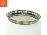 Rundt metalbakke med mønster (str. Ø 32 cm) - 3