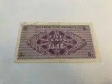 Five Cents Hong Kong 1941 - 2