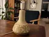 Flot retro keramik lampe fra Søgholm