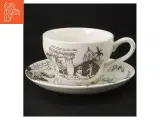 Tekopper med motiv  fra Irma (str. Kop, diameter, 11,5 cm. tallerken, diameter, 18 cm) - 2