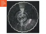 Glas skål på fod (str. H. 15 cm. ø. 15,5 cm) - 2