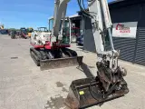 Takeuchi TB 175 Hydraulisk Hydrema fæste + kipbar planerskovl - 4