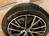 4 stk. Vinterdæk på originale 17” BMW alufælge  - 3