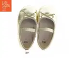 Børnesko guldballerina fra H&M (str. 23 ) - 4
