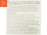 De Skjulte Psykologiske Spil i Virksomheder og Institutioner af Mara Selvini Palazzoli (Bog) - 3