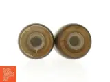 Salt- og pebersæt i metal og træ (str. 8 cm) - 2