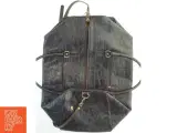 Stor Mulberry Læder Rejsetaske med krokodillemønster (str. 62x48 cm) - 2