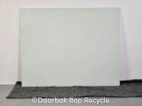 Chat board magnetisk glastavle i hvid, 150x120 cm.