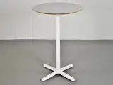 Højt cafébord i hvid med knage - 4