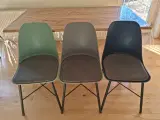 Spisebordsstole i tre farver (6 stk)
