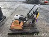 Pladevibrator + Jordloppe Vaks + Wacker Neuson 2 stk - 2