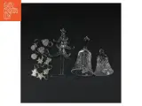 Dekorative Glas Juleklokker og -figurer (str. 8 cm til 16 cm høje) - 2