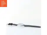 Sort læderarmbåndsur - 4